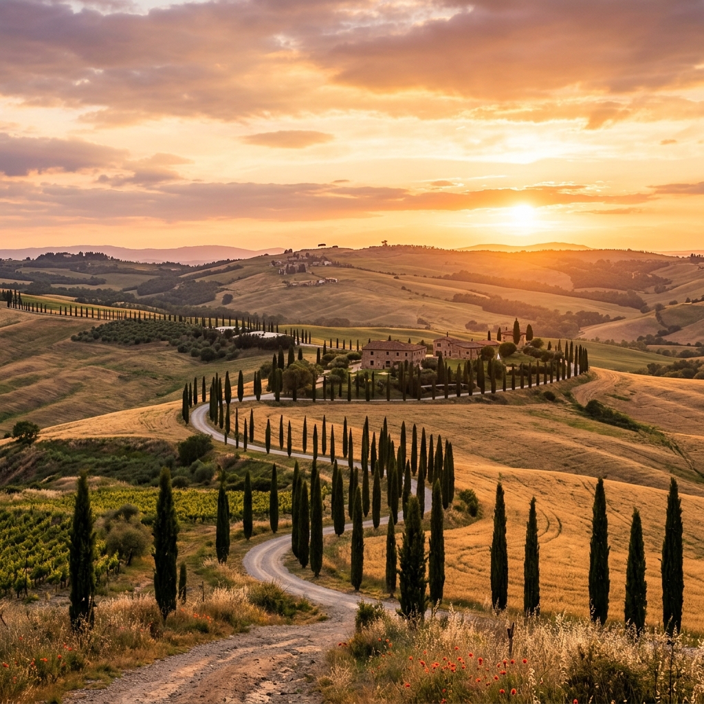 Italy beautiful landscape